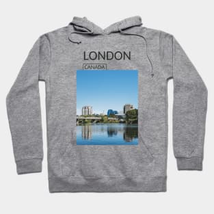 London Ontario Canada Gift for Canadian Souvenir Present T-shirt Hoodie Apparel Mug Notebook Tote Pillow Sticker Magnet Hoodie